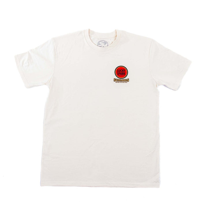 Subimods Official "Lucky Spark" Short Sleeve Shirt Bone - SM - 2275 - S - Subimods.com