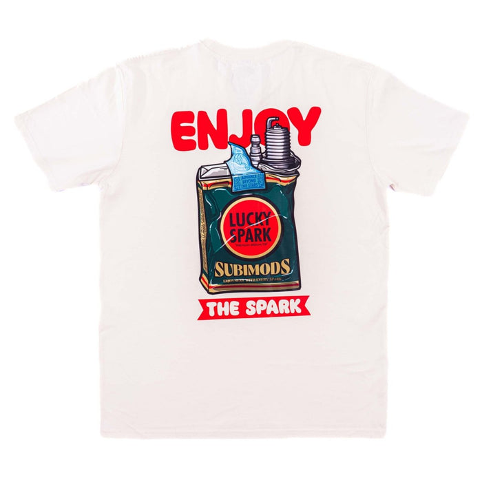 Subimods Official "Lucky Spark" Short Sleeve Shirt Bone - SM - 2275 - S - Subimods.com