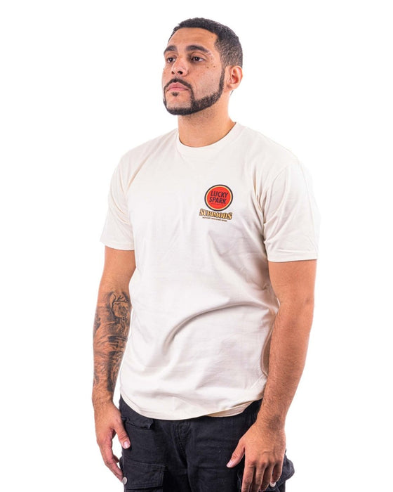 Subimods Official "Lucky Spark" Short Sleeve Shirt Bone - SM - 2275 - S - Subimods.com
