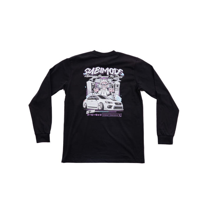 Subimods Official "Mad Doctor" Long Sleeve Shirt Black - SM-3048-S - Subimods.com