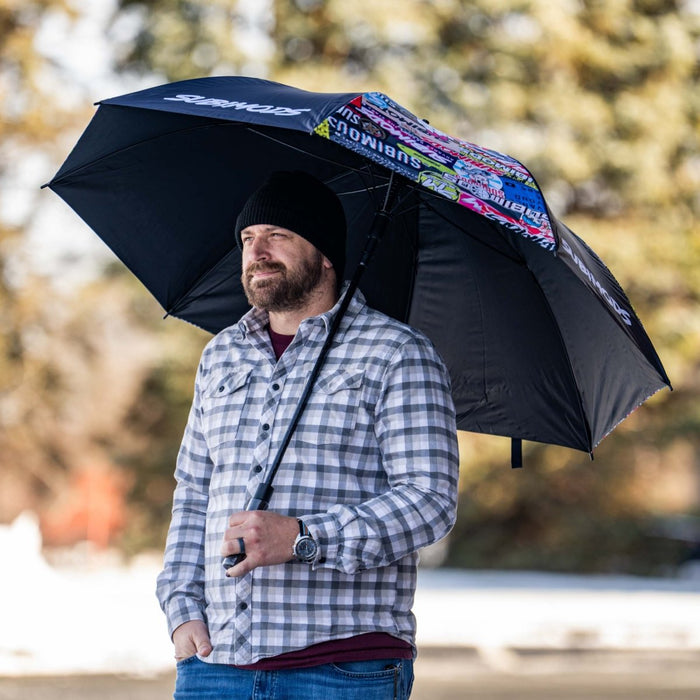 Subimods Official "Mixed Up" Umbrella Black - SM-3047 - Subimods.com