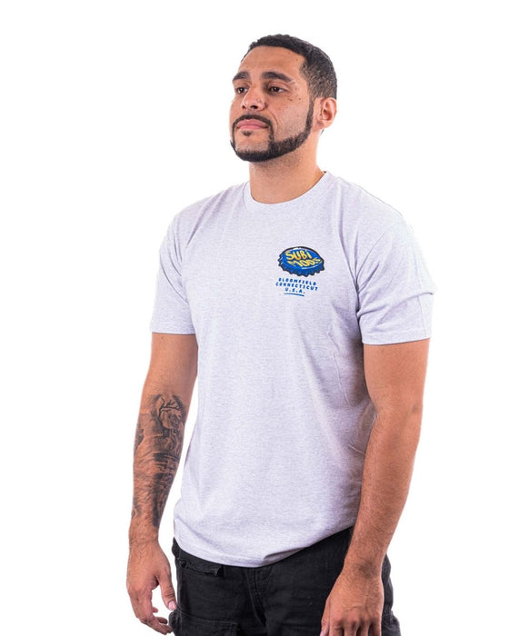 Subimods Official "Multi - Tool" Short Sleeve Shirt White Heather - SM - 2276 - S - Subimods.com