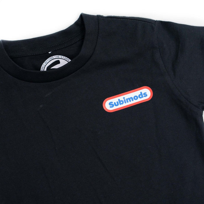 Subimods Official "My First Engine" Kids Short Sleeve Shirt Black - SM-3043-2 - Subimods.com