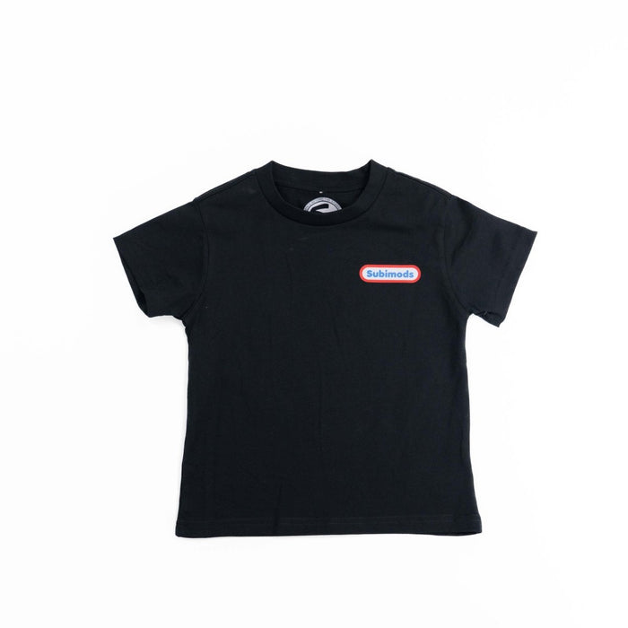 Subimods Official "My First Engine" Kids Short Sleeve Shirt Black - SM-3043-2 - Subimods.com