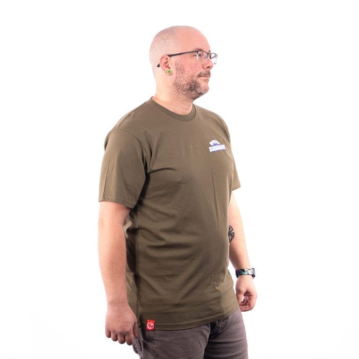Subimods Official "Rally Over Everything" Short Sleeve Shirt Army Green - SM-2285-S - Subimods.com