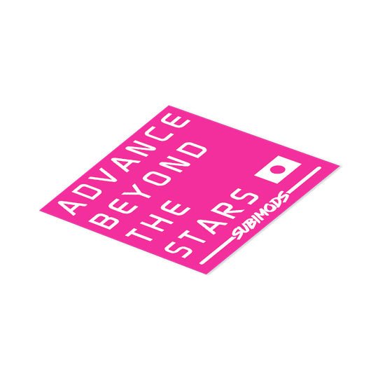 Subimods Official Slap Series "ABTS Neon Pink" Sticker - SM-2164 - Subimods.com