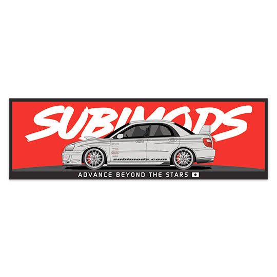 Subimods Official Slap Series "GD Rising Sun" Sticker - SM-2162 - Subimods.com