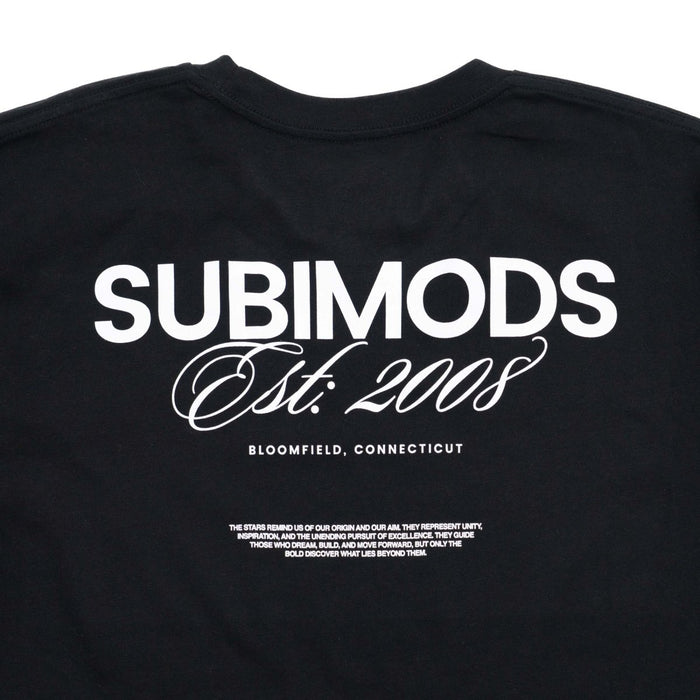 Subimods Official "SM Type 2" Long Sleeve Shirt Black - SM-3040-S - Subimods.com