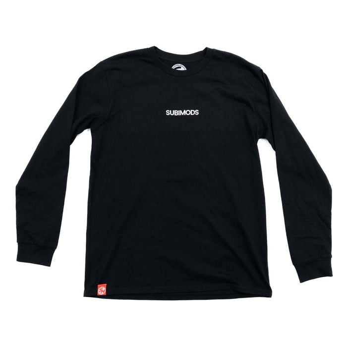 Subimods Official "SM Type 2" Long Sleeve Shirt Black - SM-3040-S - Subimods.com