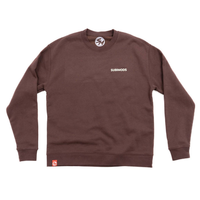 Subimods Official "SM Type 4" Crew Neck Chesnut - SM-3035-S - Subimods.com