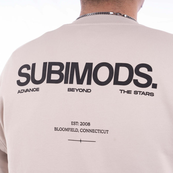 Subimods Official "SM Type 5" Crew Neck Bone - SM-3036-S - Subimods.com