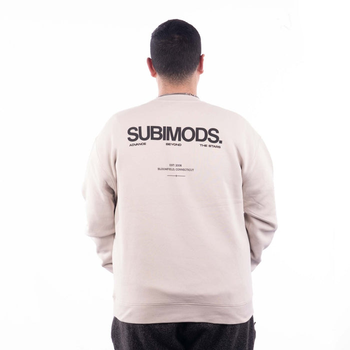 Subimods Official "SM Type 5" Crew Neck Bone - SM-3036-S - Subimods.com
