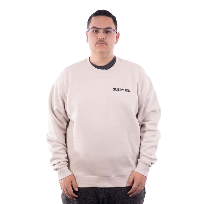 Subimods Official "SM Type 5" Crew Neck Bone - SM-3036-S - Subimods.com