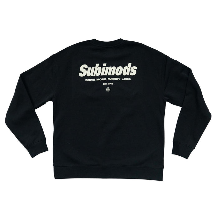 Subimods Official "SM Type 6" Crew Neck Black - SM-3038-S - Subimods.com