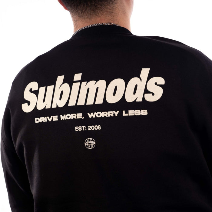 Subimods Official "SM Type 6" Crew Neck Black - SM-3038-S - Subimods.com