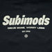 Subimods Official "SM Type 6" Crew Neck Black - SM-3038-S - Subimods.com