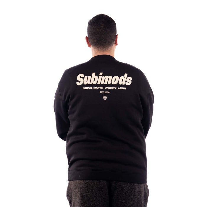 Subimods Official "SM Type 6" Crew Neck Black - SM-3038-S - Subimods.com