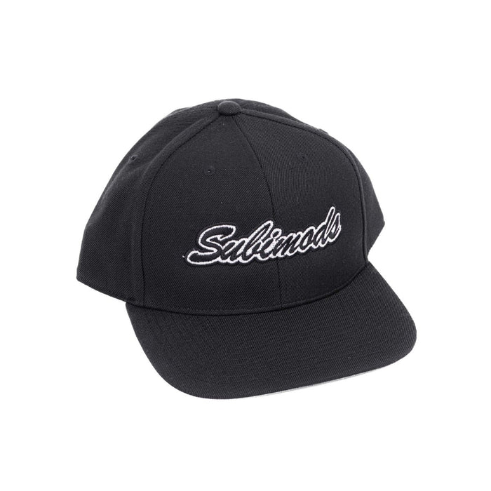 Subimods Official Snapback Cap Black w/ Stadium Style Logo - SM - 2224 - Subimods.com