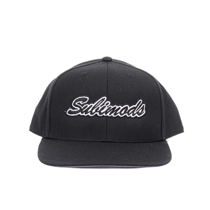 Subimods Official Snapback Cap Black w/ Stadium Style Logo - SM - 2224 - Subimods.com