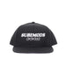 Subimods Official Snapback Cap Black w/ Urban Kanji Style Logo - SM - 2223 - Subimods.com
