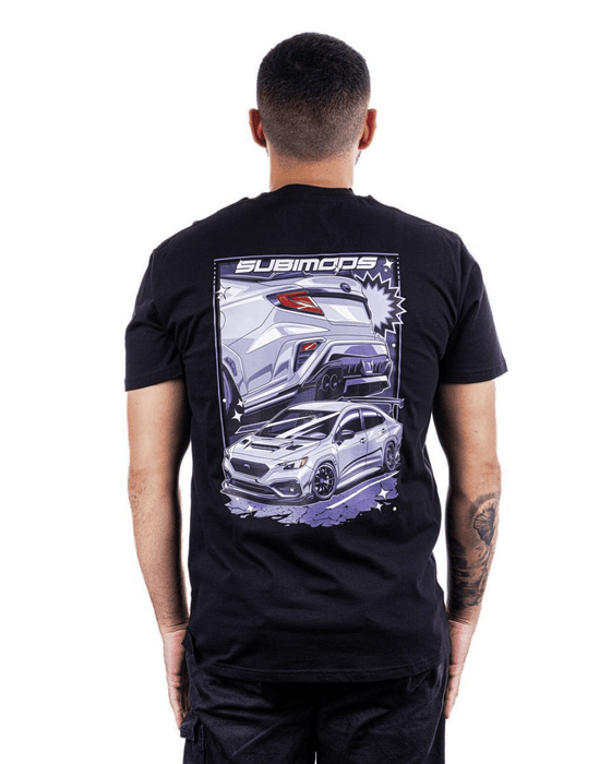 Subimods Official Street Legend Series "First Look" Short Sleeve Shirt Black - SM - 2209 - S - Subimods.com
