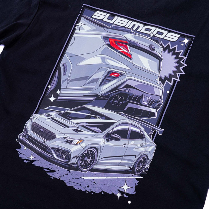 Subimods Official Street Legend Series "First Look" Short Sleeve Shirt Black - SM - 2209 - S - Subimods.com