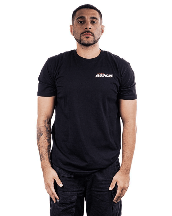 Subimods Official Street Legend Series "Late Night" Short Sleeve Shirt Black - SM - 2208 - S - Subimods.com