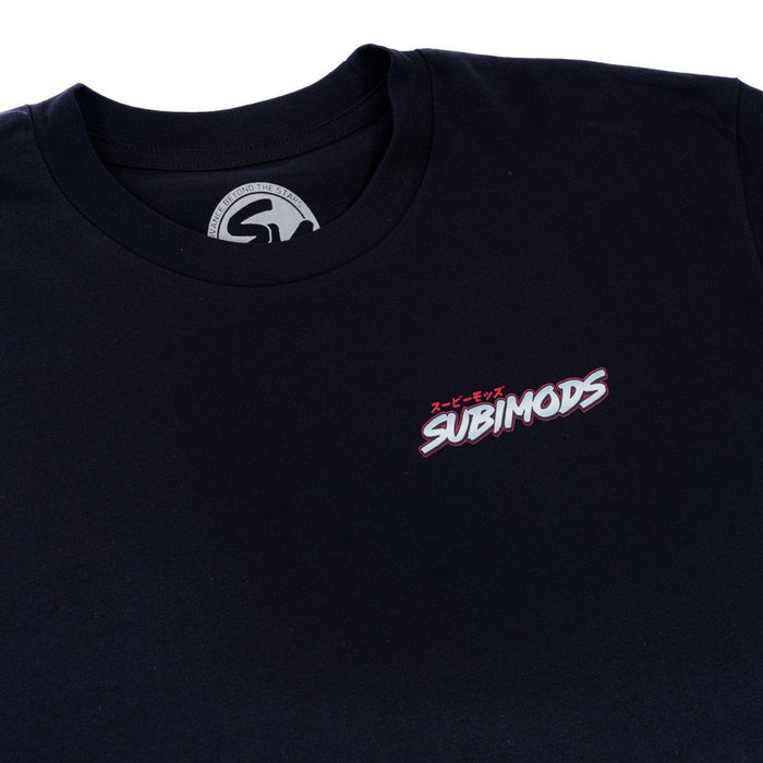Subimods Official Street Legend Series "Late Night" Short Sleeve Shirt Black - SM - 2208 - S - Subimods.com