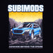 Subimods Official Street Legend Series "No Roads Needed" Short Sleeve Shirt Black - SM - 2216 - S - Subimods.com