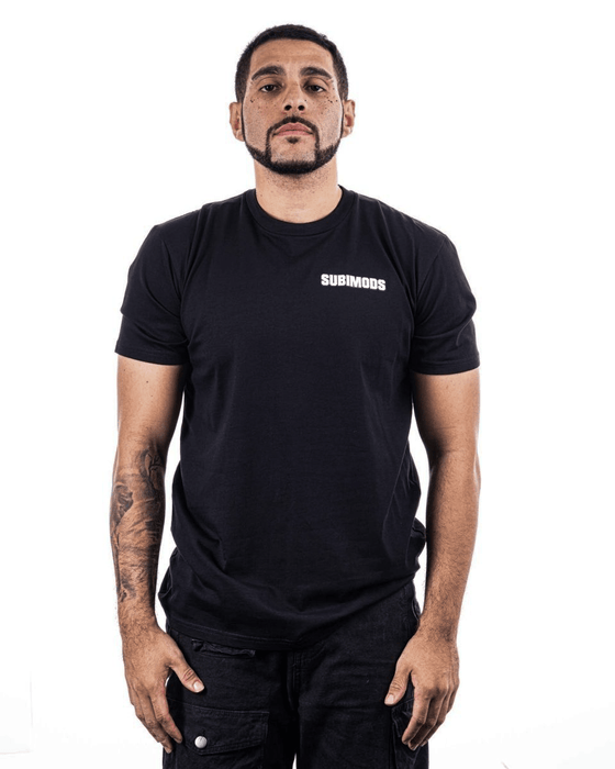 Subimods Official Street Legend Series "No Roads Needed" Short Sleeve Shirt Black - SM - 2216 - S - Subimods.com