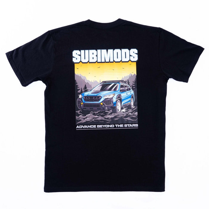 Subimods Official Street Legend Series "No Roads Needed" Short Sleeve Shirt Black - SM - 2216 - S - Subimods.com