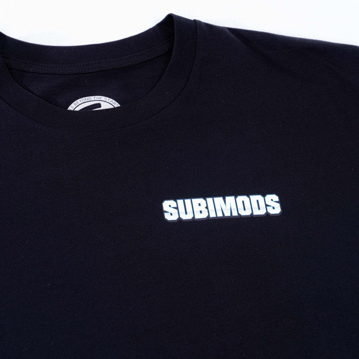 Subimods Official Street Legend Series "No Roads Needed" Short Sleeve Shirt Black - SM - 2216 - S - Subimods.com