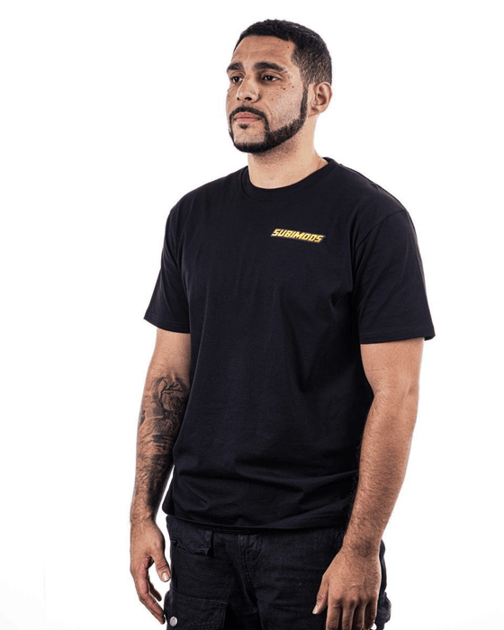 Subimods Official Street Legend Series "RWD vs AWD" Short Sleeve Shirt Black - SM - 2217 - S - Subimods.com