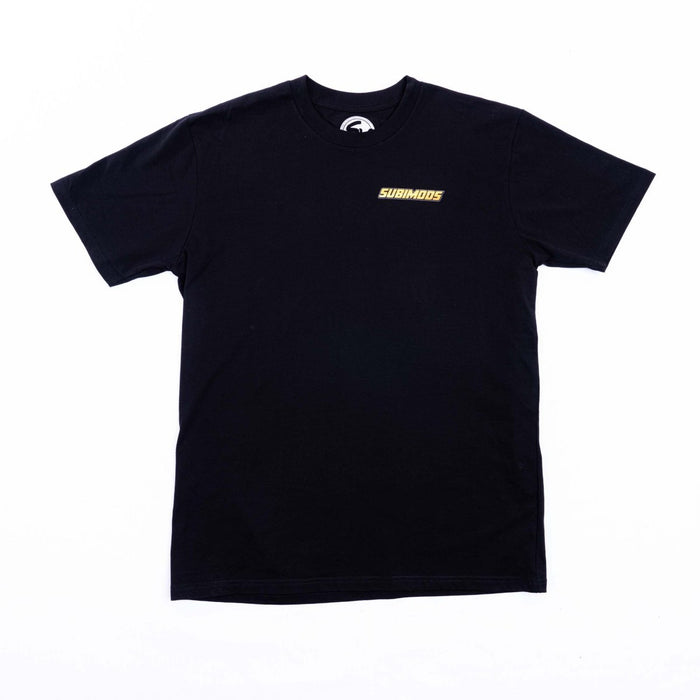 Subimods Official Street Legend Series "RWD vs AWD" Short Sleeve Shirt Black - SM - 2217 - S - Subimods.com