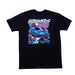 Subimods Official Street Legend Series "Sakura Rumble" Short Sleeve Shirt Black - SM - 2207 - S - Subimods.com