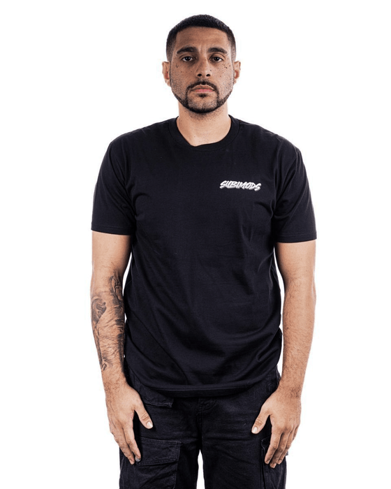Subimods Official Street Legend Series "Sakura Rumble" Short Sleeve Shirt Black - SM - 2207 - S - Subimods.com