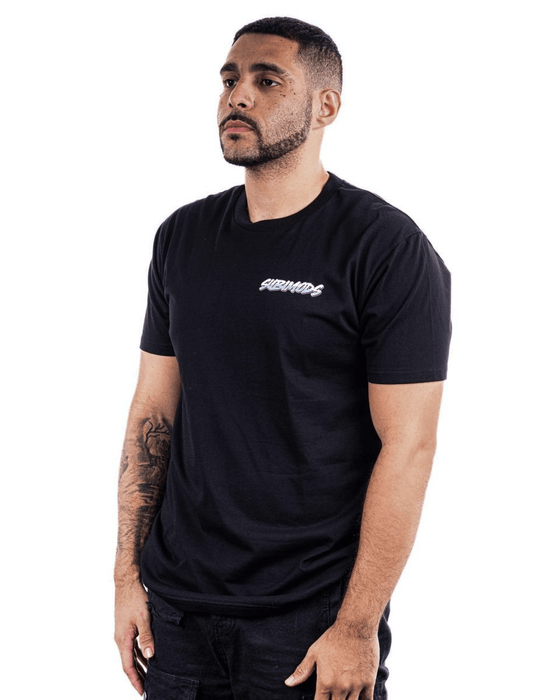 Subimods Official Street Legend Series "Sakura Rumble" Short Sleeve Shirt Black - SM - 2207 - S - Subimods.com