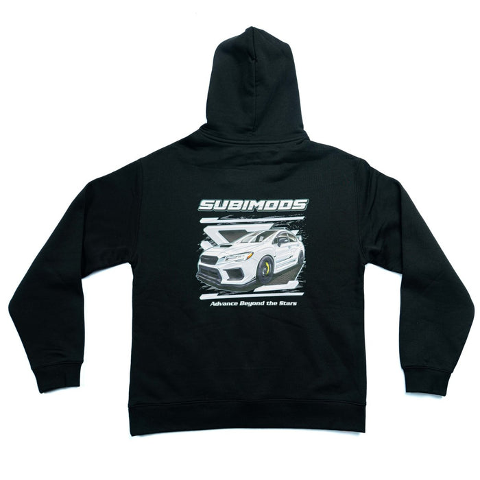 Subimods Official Street Legend Series "The Final Boss" Hooded Sweatshirt Black - SM-2290-S - Subimods.com