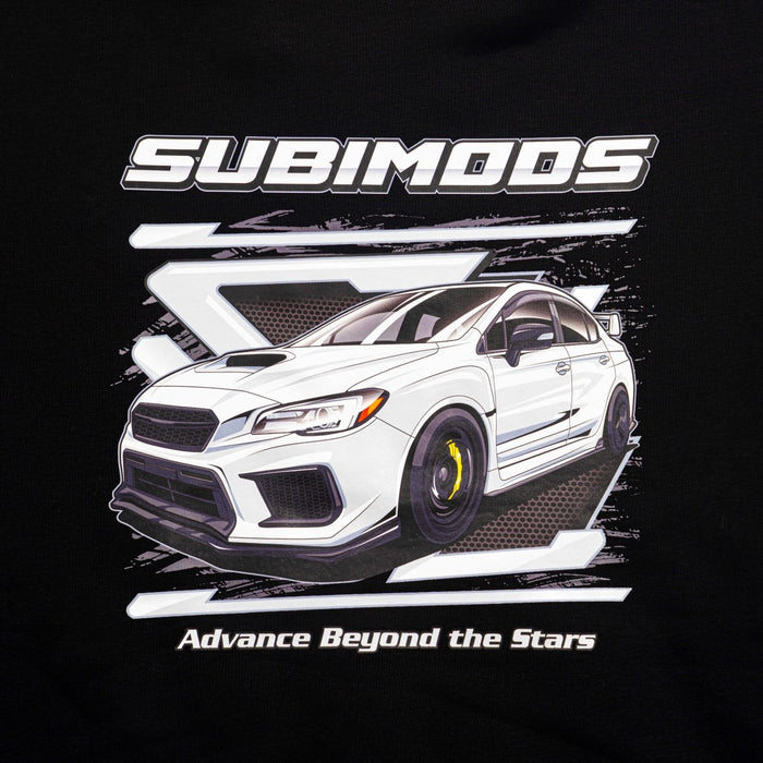 Subimods Official Street Legend Series "The Final Boss" Hooded Sweatshirt Black - SM-2290-S - Subimods.com