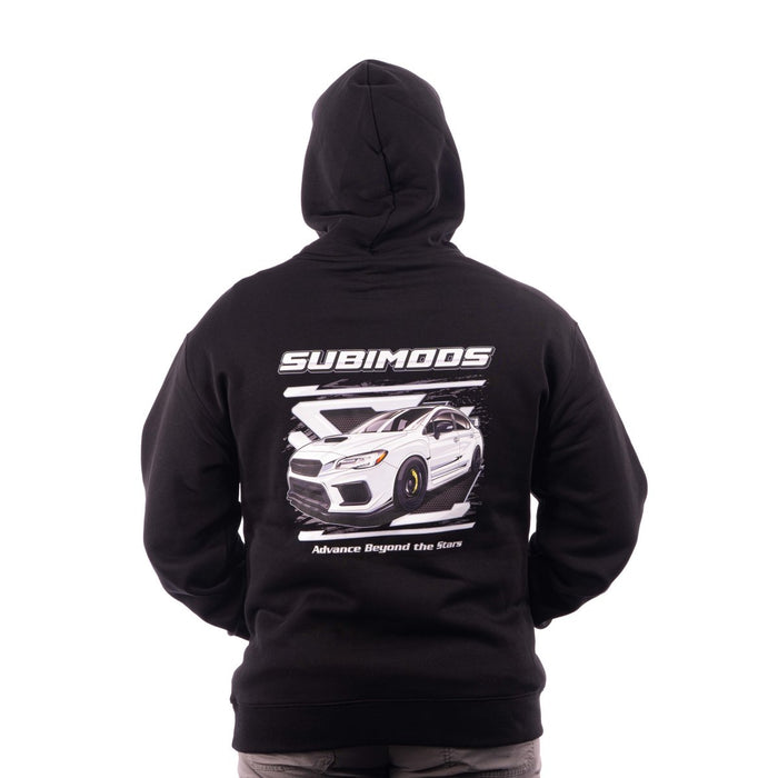 Subimods Official Street Legend Series "The Final Boss" Hooded Sweatshirt Black - SM-2290-S - Subimods.com