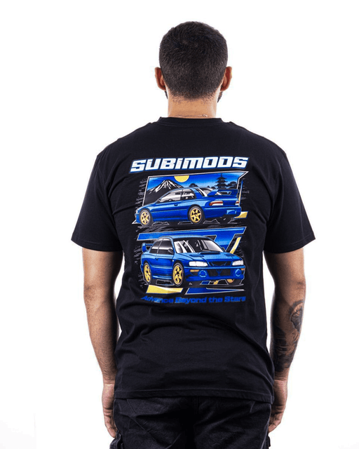 Subimods Official Street Legend Series "THE OG" Short Sleeve Shirt Black - SM - 2212 - S - Subimods.com