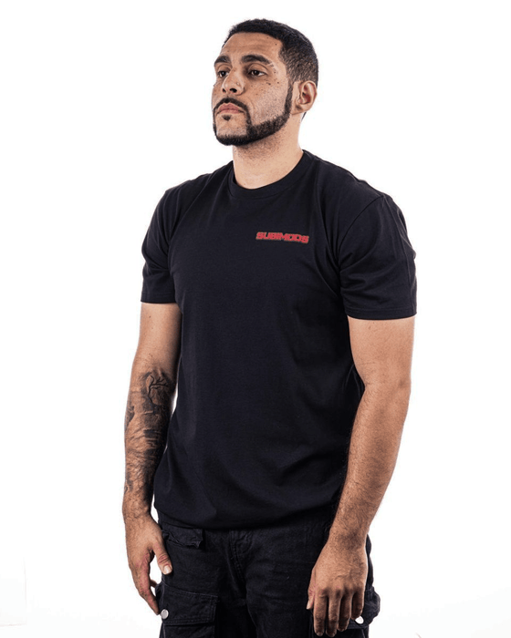 Subimods Official Street Legend Series "Tuner Style" Short Sleeve Shirt Black - SM - 2213 - S - Subimods.com