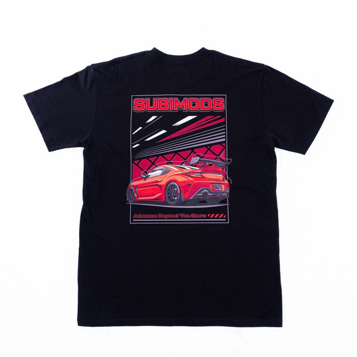 Subimods Official Street Legend Series "Tuner Style" Short Sleeve Shirt Black - SM - 2213 - S - Subimods.com