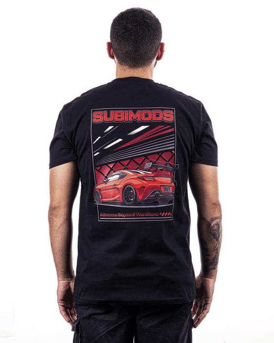 Subimods Official Street Legend Series "Tuner Style" Short Sleeve Shirt Black - SM - 2213 - S - Subimods.com