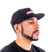 Subimods Official Surf Cap Black w/ Purple Street Heat Style Logo - SM - 2219 - Subimods.com