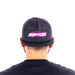 Subimods Official Surf Cap Black w/ Purple Street Heat Style Logo - SM - 2219 - Subimods.com