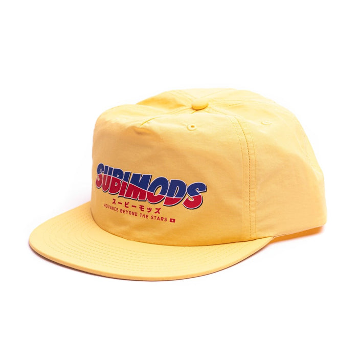 Subimods Official Surf Cap Yellow w/ Nostalgic Style Logo - SM-3006 - Subimods.com