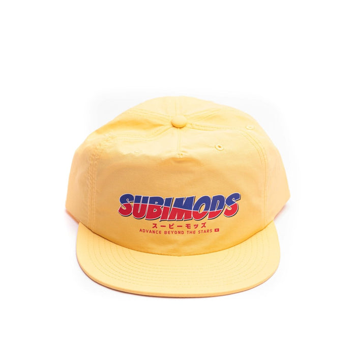 Subimods Official Surf Cap Yellow w/ Nostalgic Style Logo - SM-3006 - Subimods.com