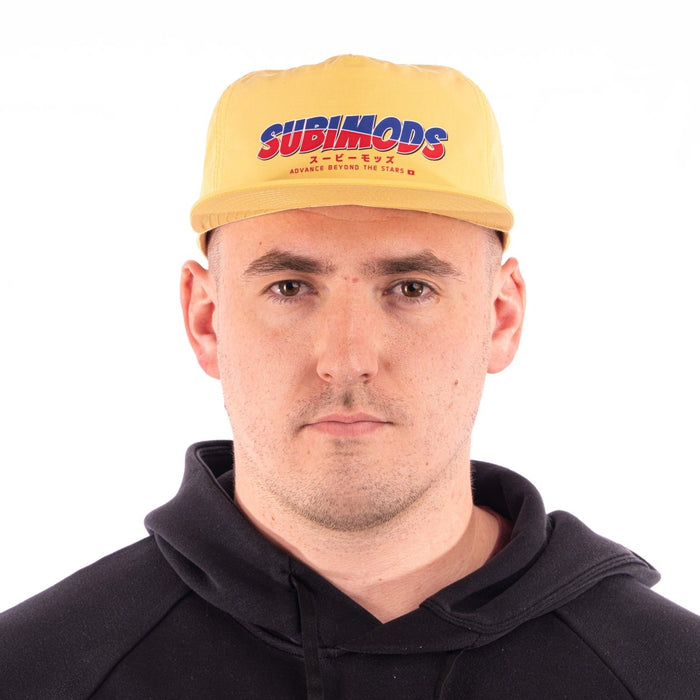 Subimods Official Surf Cap Yellow w/ Nostalgic Style Logo - SM-3006 - Subimods.com