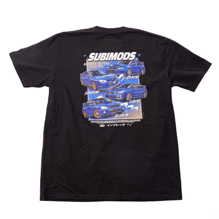 Subimods Official "The Generation" Short Sleeve Shirt Black - SM-2282-S - Subimods.com
